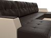 П-образный диван Эмир (коричневый\бежевый цвет)