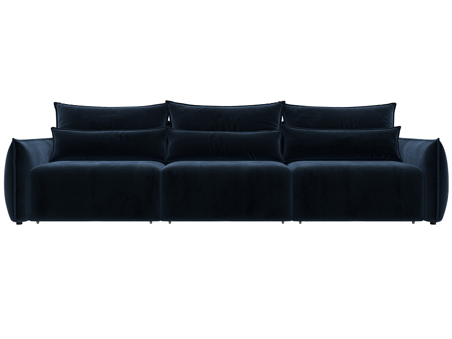 Диван прямой Лига-051 НПБ Лонг (tower 13 синий)