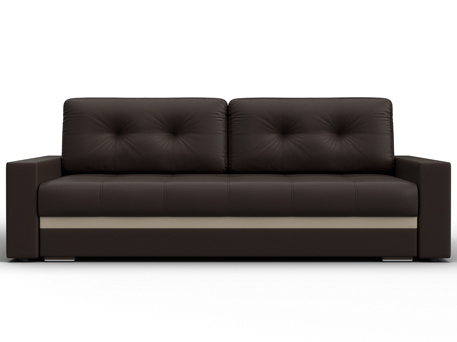 Диван прямой с декором Лига-096 НПБ фото в интернет-магазине Лига Диванов