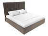 Интерьерная кровать Афродита 160 (коричневый цвет)