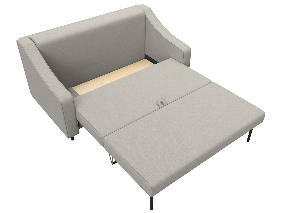 Диван прямой Лига-071 (амур 02 бежевый)