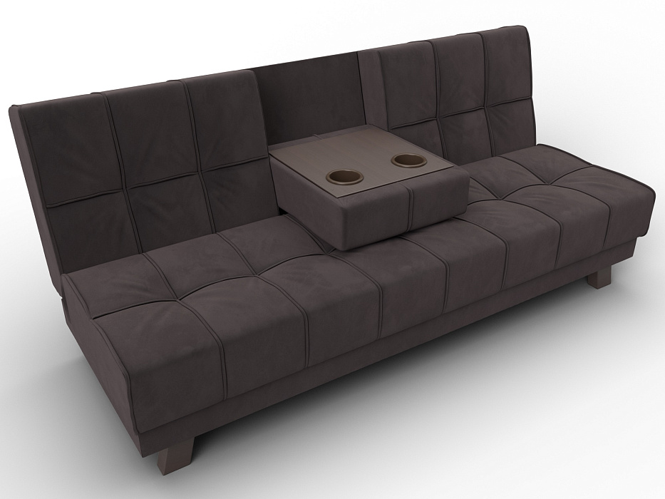 Диван прямой Винсент (коричневый)