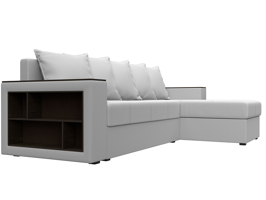 Диван угловой Дубай Лайт угол универсальный (белый)