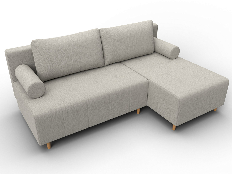 Диван угловой Лига-102 угол универсальный (амур 02 бежевый)