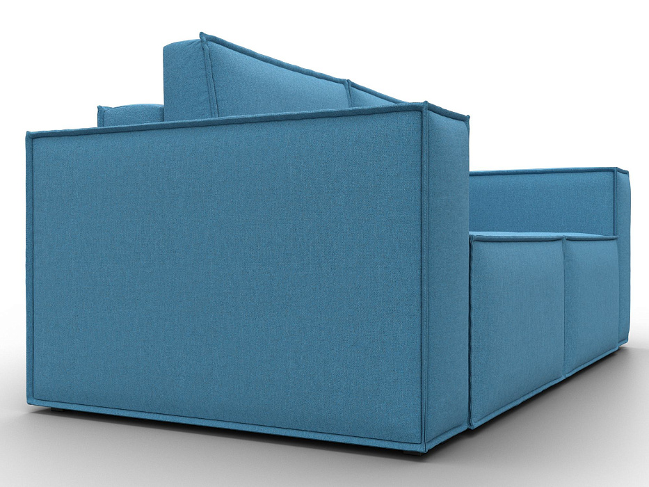 Диван прямой Куба мини (амур 10 голубой)