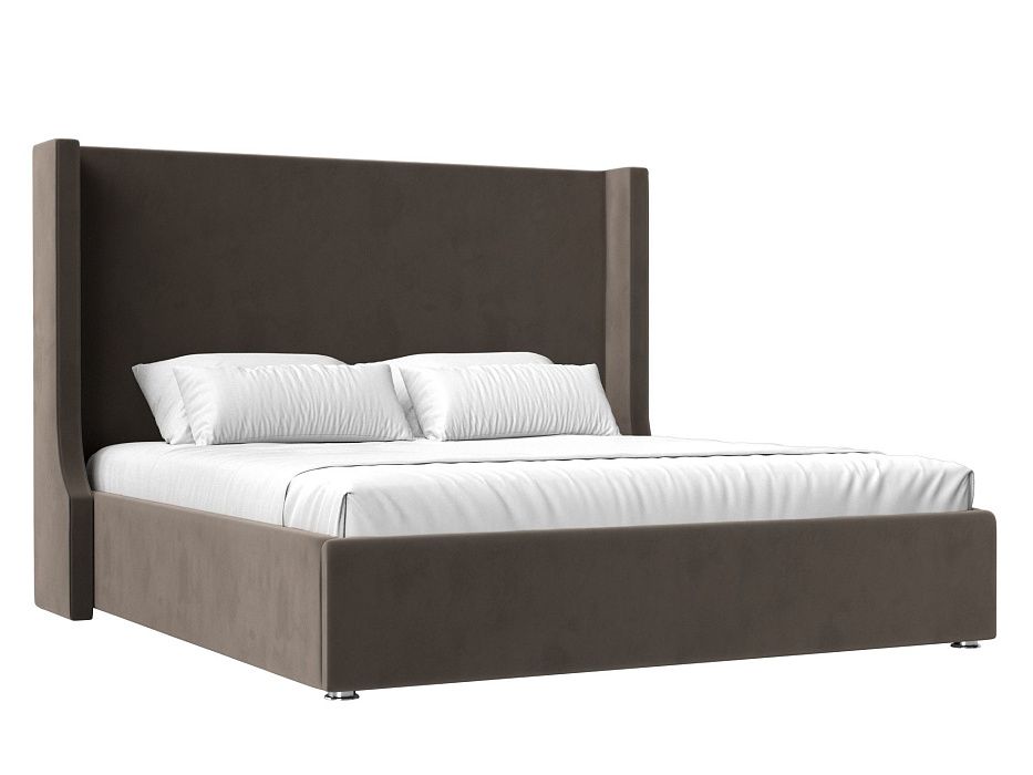 Кровать интерьерная Ларго 180 (коричневый)