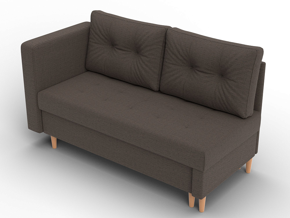 Кушетка Лига-098 (амур 05 коричневый)