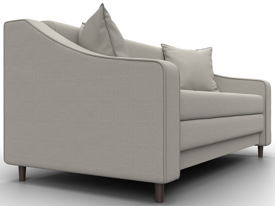 Диван прямой Лига-071 (амур 02 бежевый)