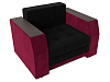 Кресло-кровать Атлантида (черный\бордовый)