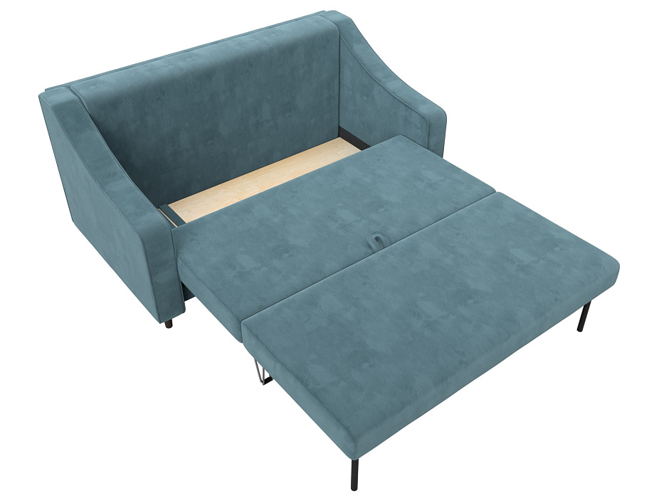 Диван прямой Лига-071 (seven 113 бирюзовый)