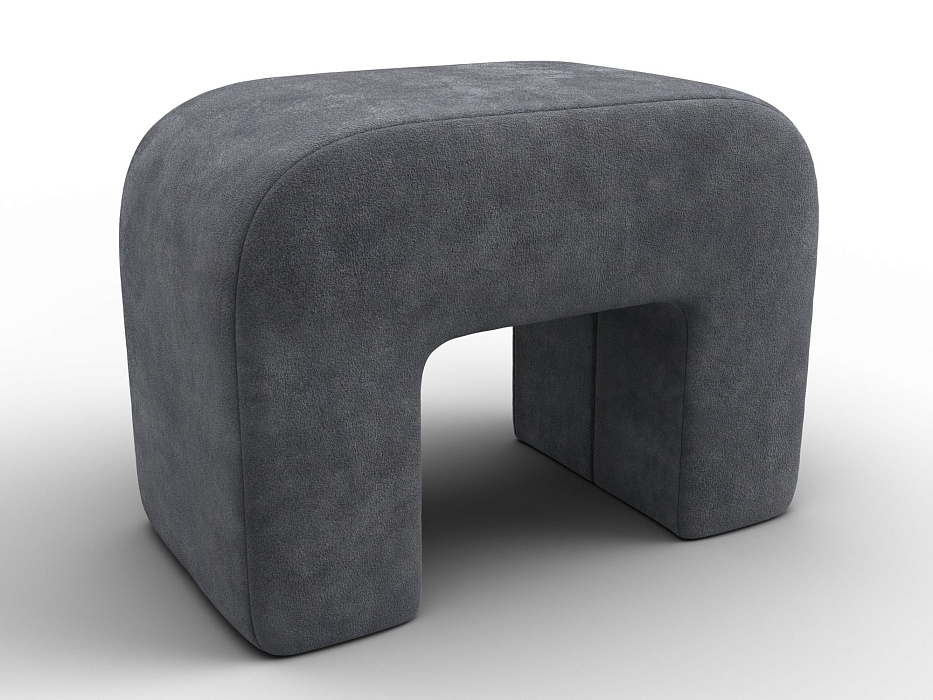 Пуф 008 (brut 16 темно-серый)