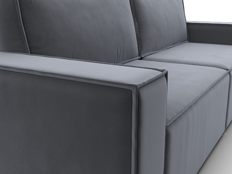 Диван прямой Куба (серый) Диван прямой Куба (серый)