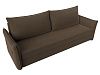 Прямой диван Лига-004 (коричневый)