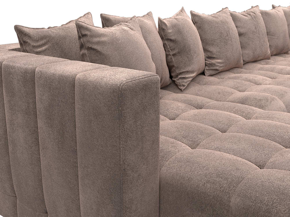 Диван П-образный Лига-052 НПБ Лонг (tower 05 бежевый)