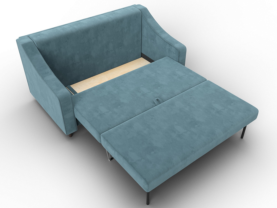 Диван прямой Лига-071 (seven 113 бирюзовый)