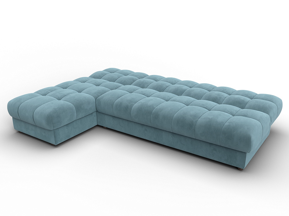 Диван угловой Лига-116 НПБ угол левый (seven 113 бирюзовый)