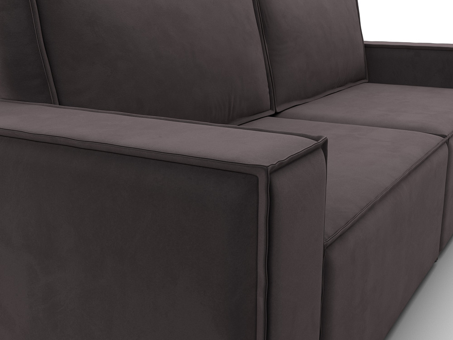 Диван прямой Куба (коричневый)