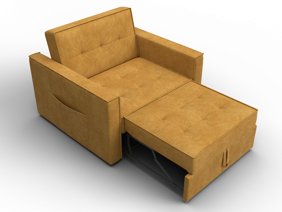 Кресло-кровать Лига-104 (80) (brut 10 желтый)