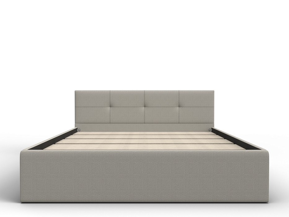 Кровать двухспальная Лига-127 (160) (амур 02 бежевый)