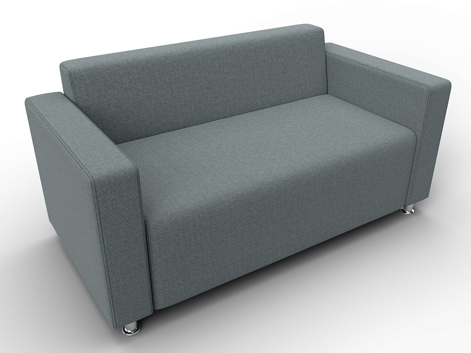 Диван прямой Лига-093 ВН (амур 07 серый)