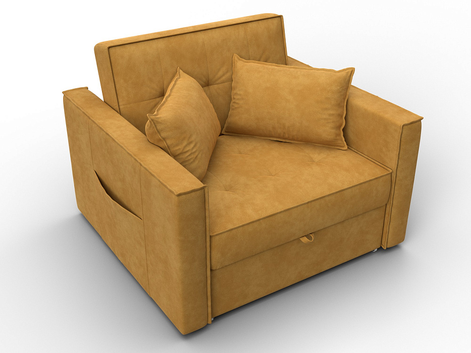 Кресло-кровать Лига-104 (80) (brut 10 желтый)