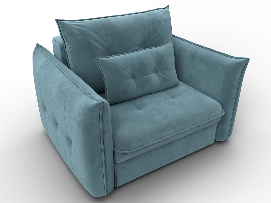 Кресло Лига-100 НПБ (seven 113 бирюзовый)