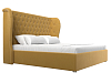 Интерьерная кровать Далия 180 (желтый цвет)