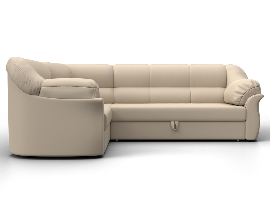 Диван угловой Карнелла левый угол (бежевый)