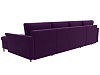 П-образный диван София (фиолетовый цвет)