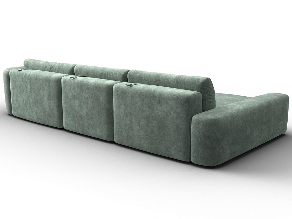 Диван угловой Лига-066 НПБ Лонг угол левый фото в интернет-магазине Лига Диванов