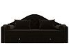 Прямой диван софа Сойер (коричневый цвет)