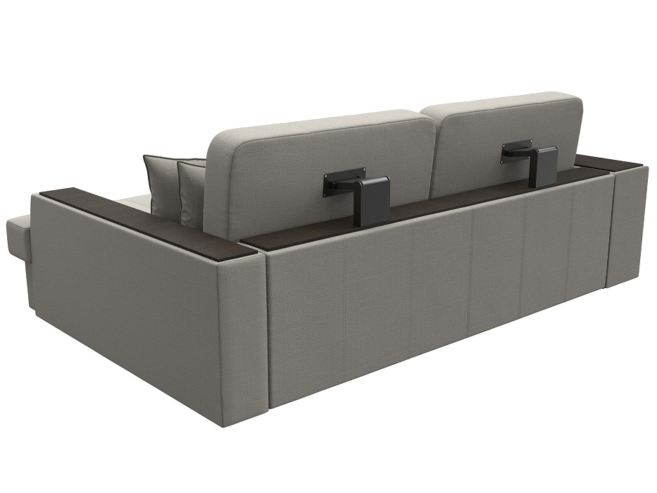 Диван угловой Брюссель правый угол (амур 02 бежевый)