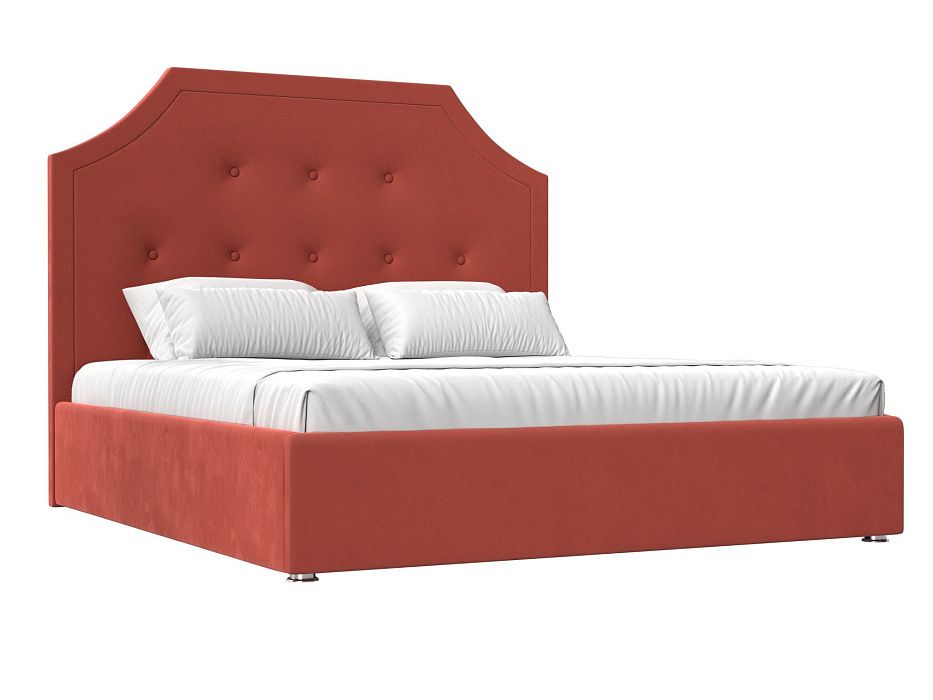 Интерьерная кровать Кантри 160 (коралловый цвет)