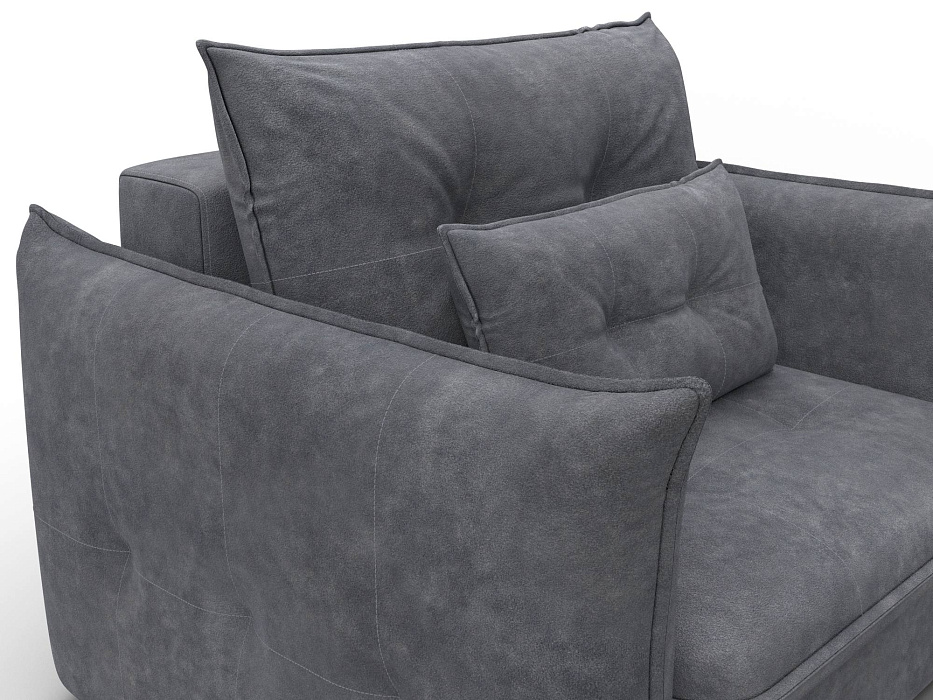 Кресло Лига-100 НПБ (brut 16 темно-серый)