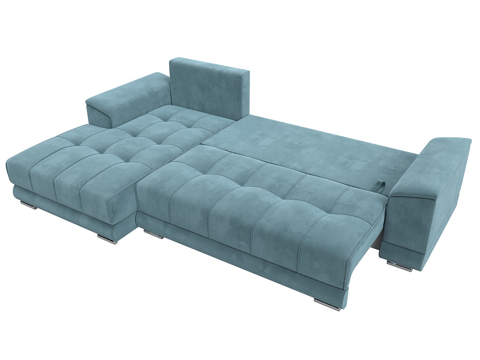 Диван угловой НордСтар левый угол (бирюзовый)