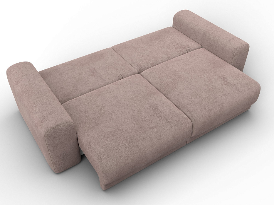 Диван прямой Лига-056 НПБ (tower 05 бежевый)