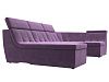 П-образный модульный диван Холидей Люкс (сиреневый цвет)