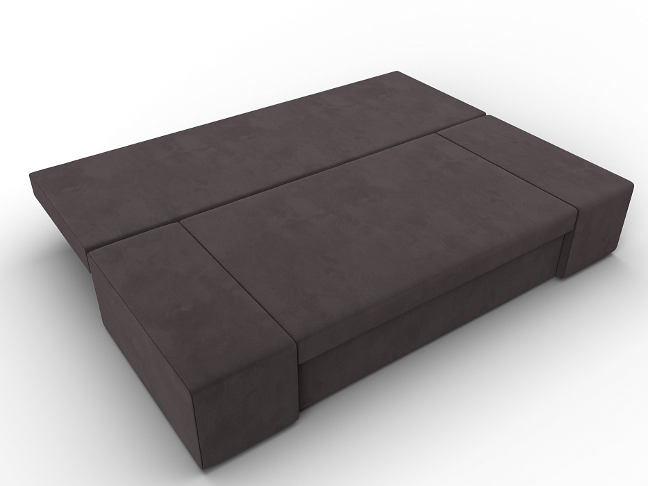 Диван прямой Сан Марко (коричневый)