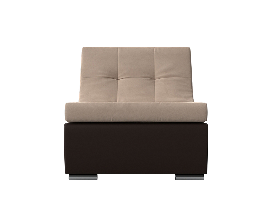 Модуль Монреаль кресло (бежевый\коричневый)
