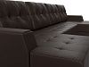 П-образный диван Эмир (коричневый цвет)