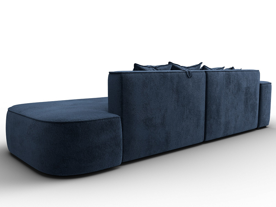 Диван угловой Лига-065 угол левый (tower 13 синий)