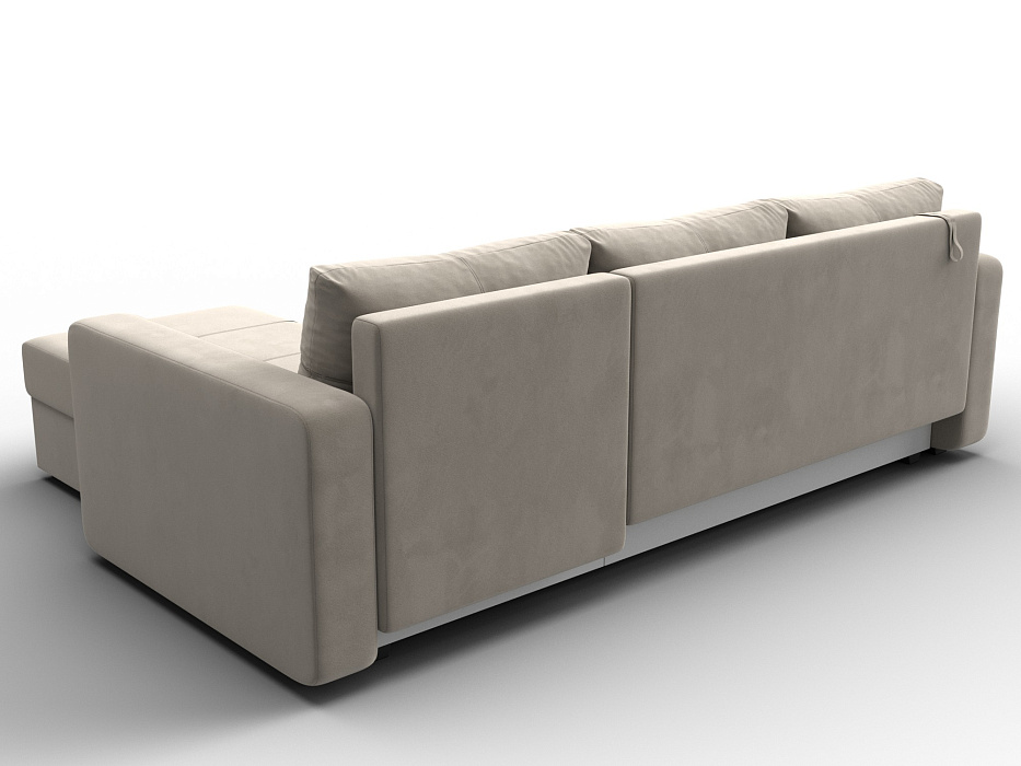 Диван угловой Ливерпуль Лайт правый угол (бежевый)