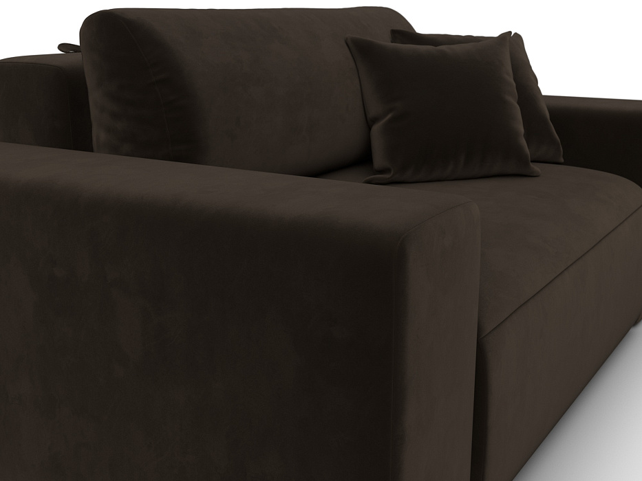 Кресло Лига-036 НПБ (коричневый)