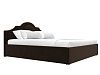 Интерьерная кровать Афина 160 (коричневый)