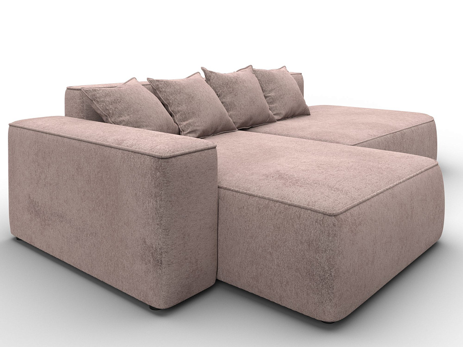 Диван угловой Лига-065 угол левый (tower 05 бежевый)