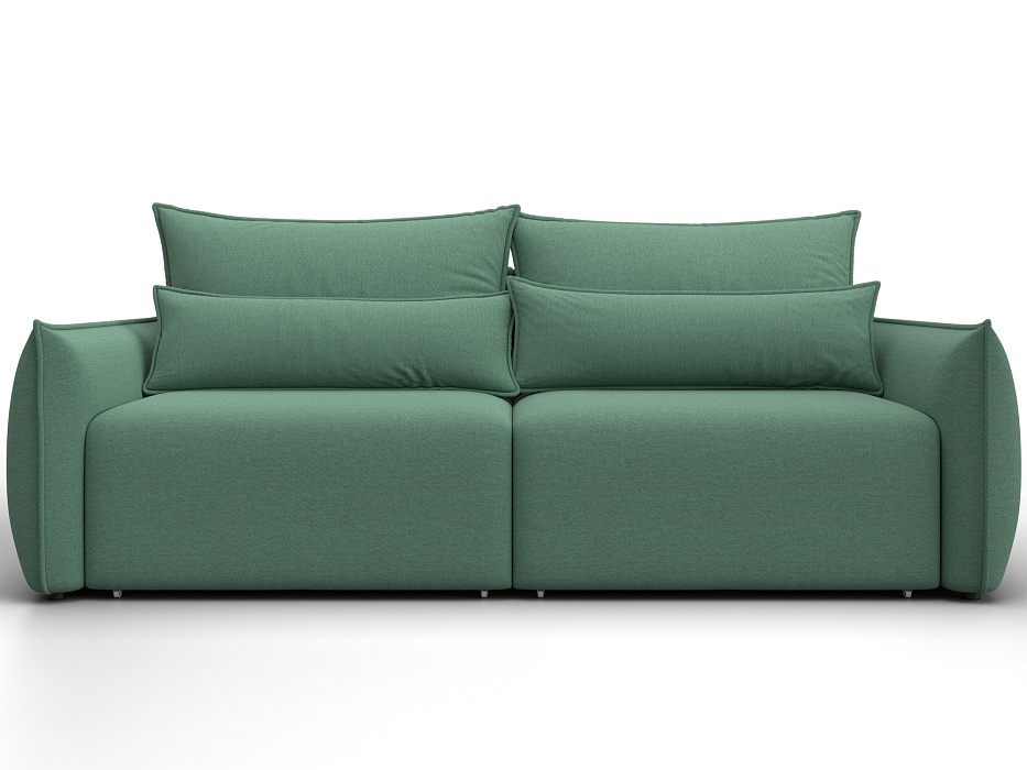 Диван прямой Лига-051 НПБ (амур 11 зеленый)