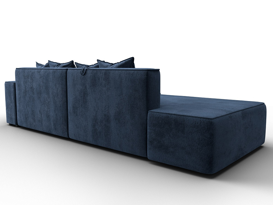 Диван угловой Лига-079 угол правый (tower 13 синий)