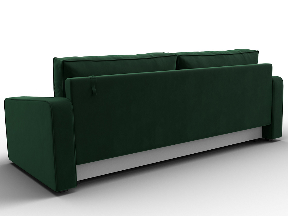 Диван прямой Лига-009 (зеленый)