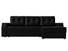 Угловой диван Эмир БС правый угол (черный цвет)