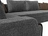 П-образный диван Николь (серый\коричневый\коричневый цвет)